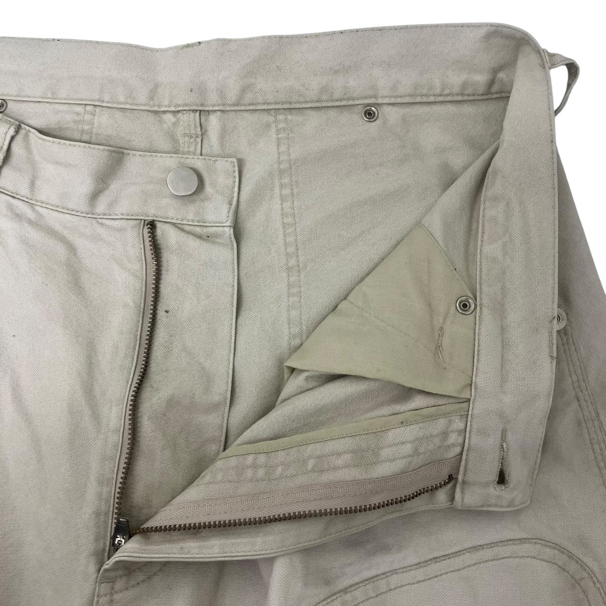 CONZ DUCK DOUBLE KNEE CURVED LEG PANTS ダックダブルニーカーブトラウザー 古着・中古-3枚目のアイテム画像