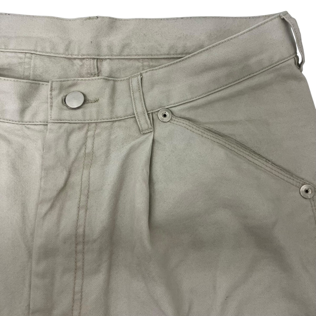 CONZ DUCK DOUBLE KNEE CURVED LEG PANTS ダックダブルニーカーブトラウザー 古着・中古-4枚目のアイテム画像