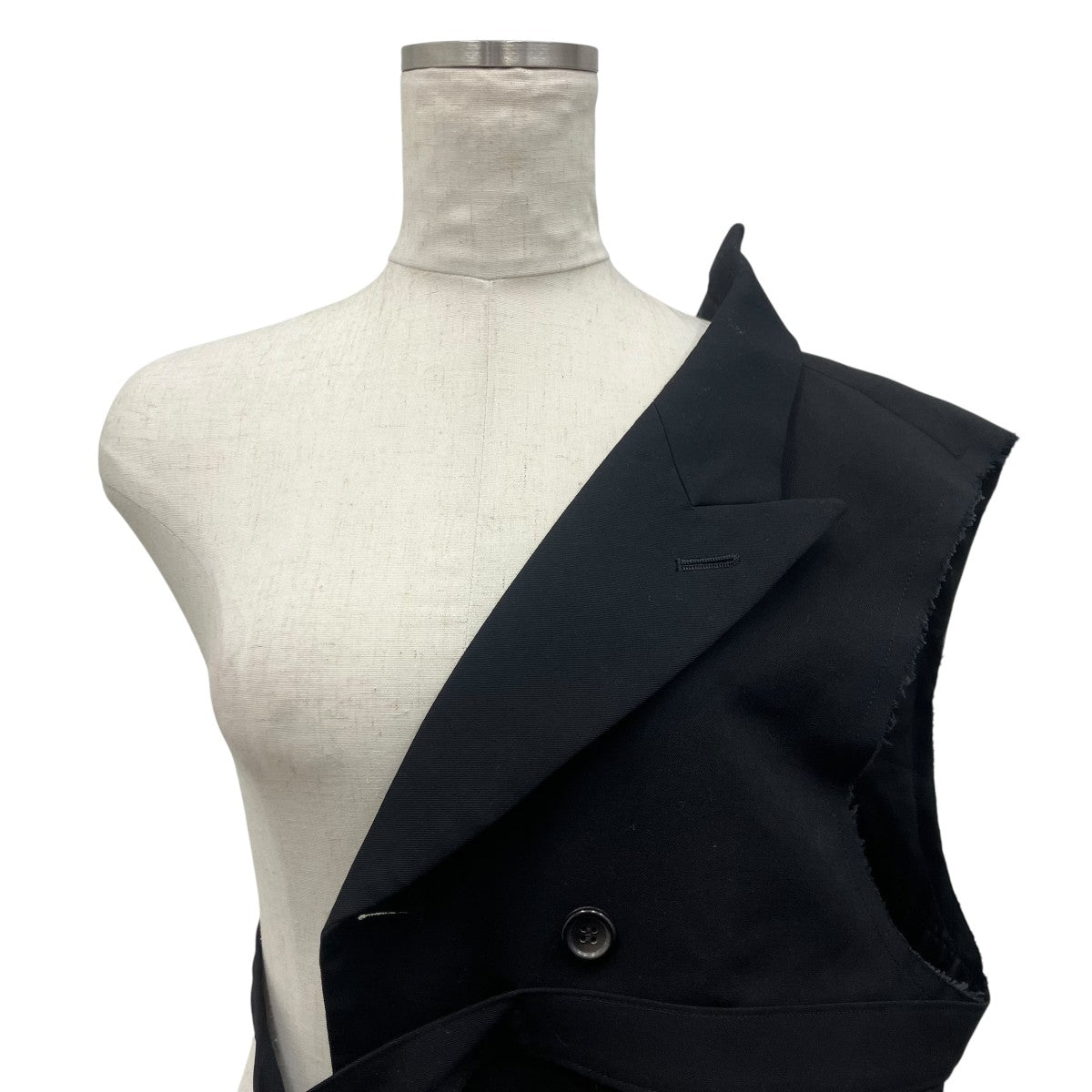 COMME des GARCONS HOMME PLUS ウールベスト 古着・中古-4枚目のアイテム画像