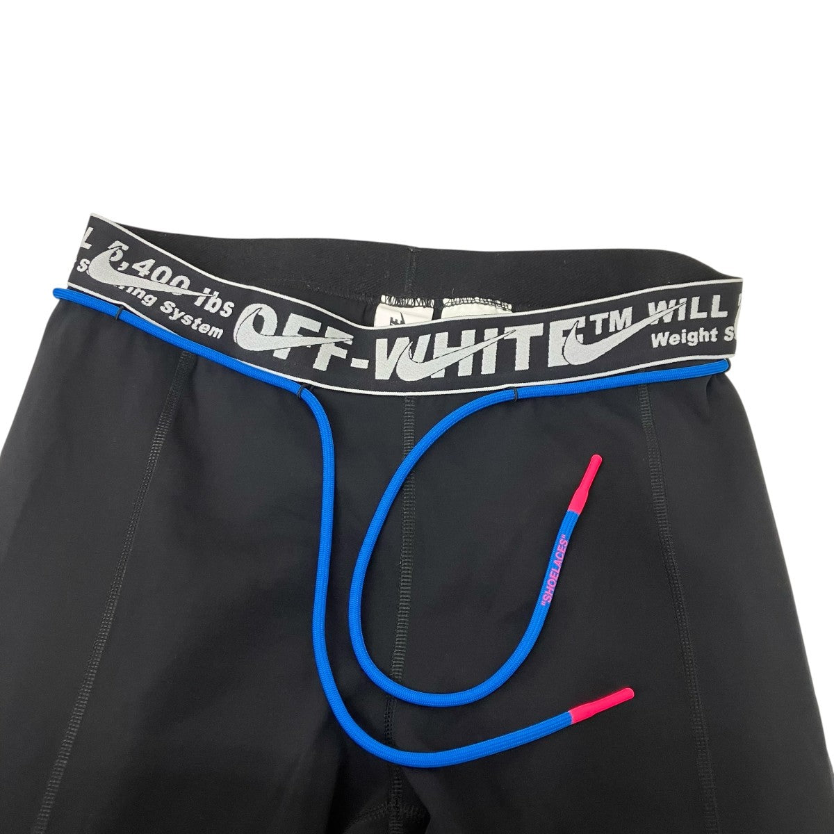 NIKE×OFFWHITE ナイロンレギンス 古着・中古-3枚目のアイテム画像