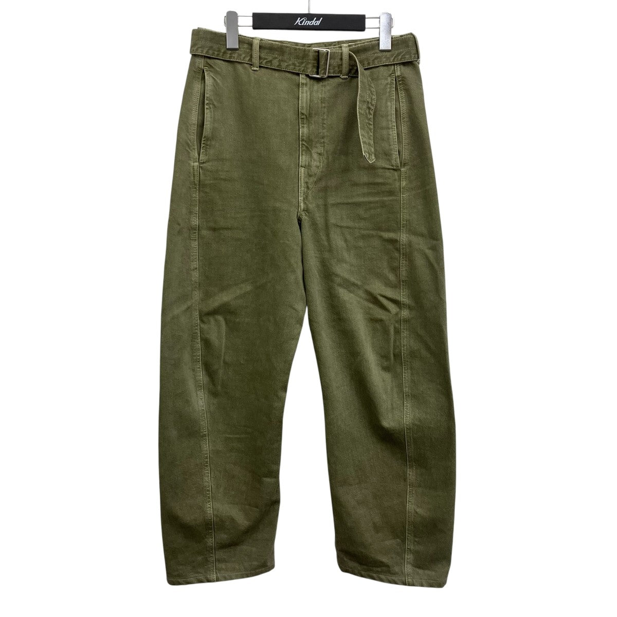 LEMAIRE ツイストベルテッドパンツ 古着・中古-1枚目のアイテム画像