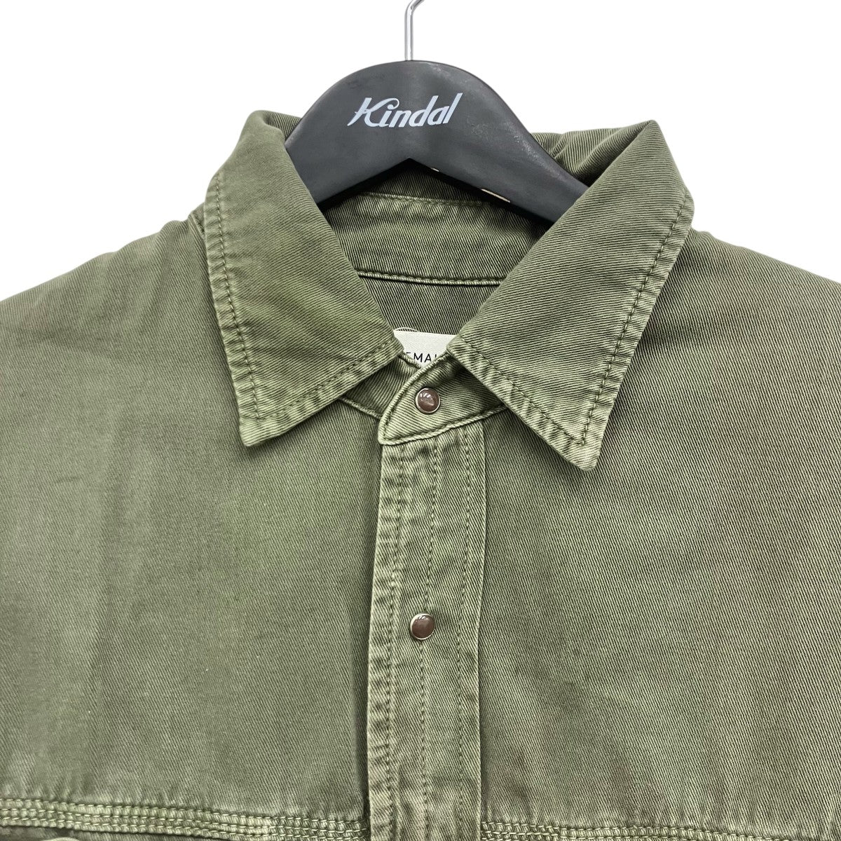 LEMAIRE(ルメール) スナップデニムシャツ SH1126 LD1027 カーキ サイズ