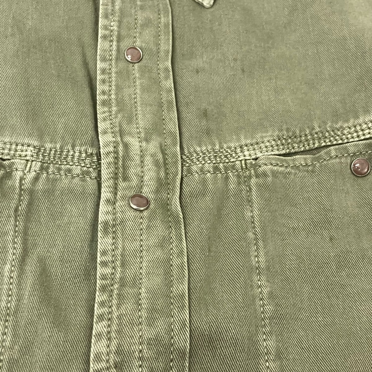 LEMAIRE スナップデニムシャツ 古着・中古-7枚目のアイテム画像