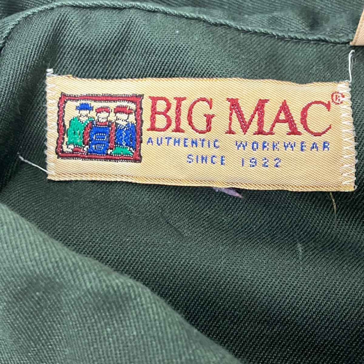 BIG MAC 90sロングスリーブシャツ 古着・中古-8枚目のアイテム画像