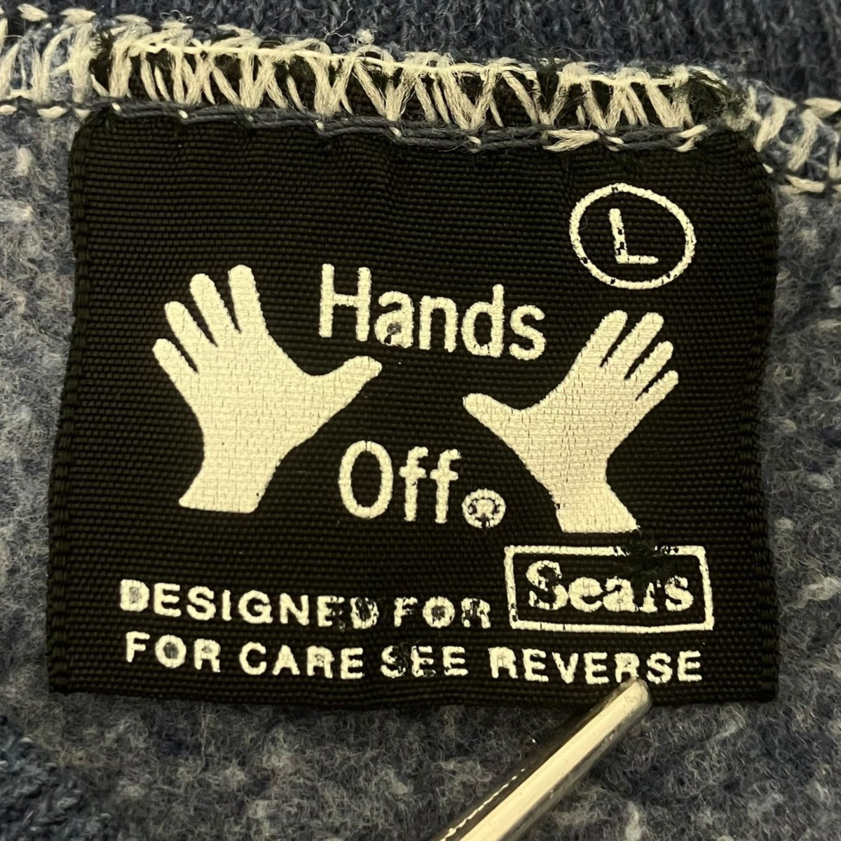 Sears HANDS OFFプリントスウェット 古着・中古-4枚目のアイテム画像