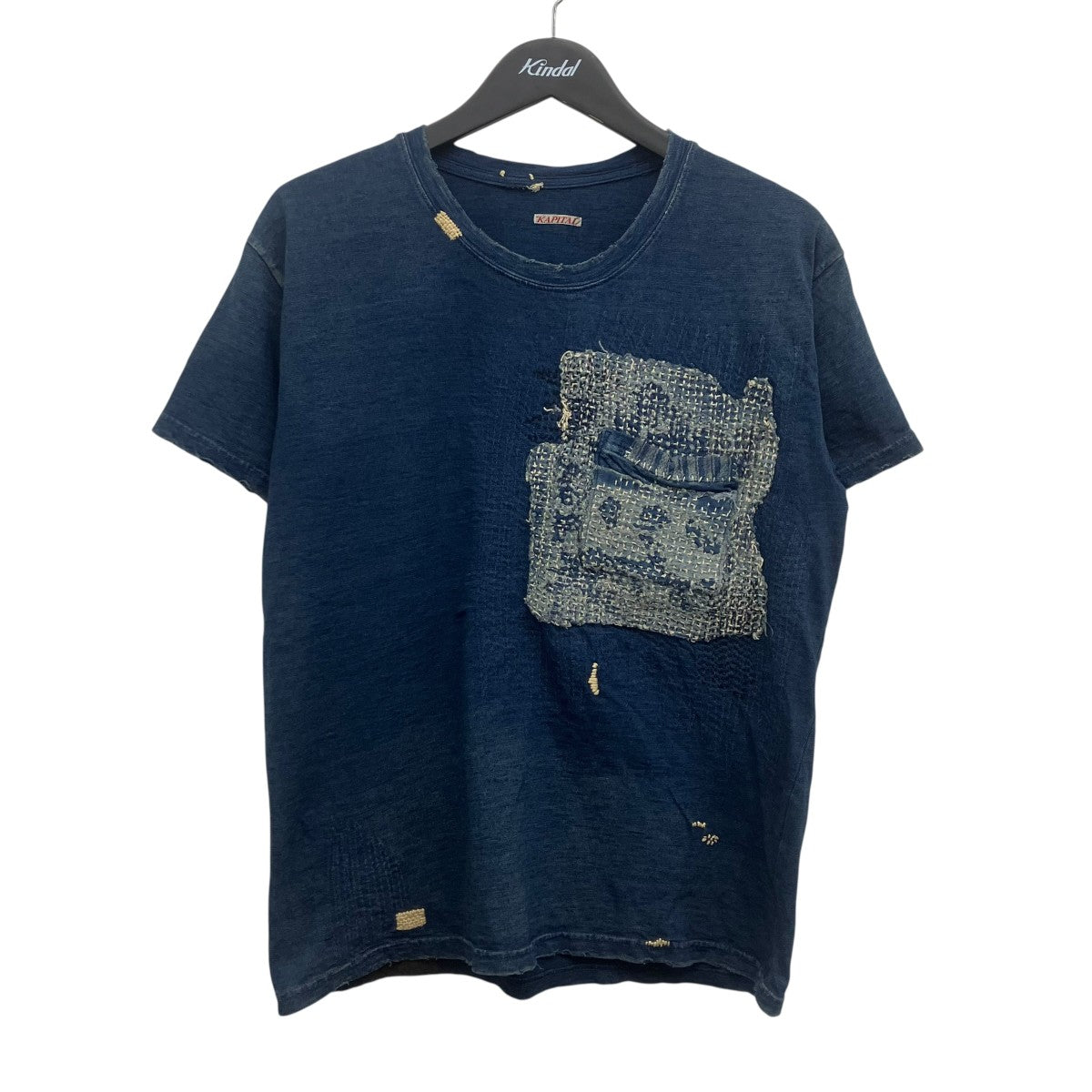 KAPITAL ボロ刺し子Tシャツ 古着・中古-1枚目のアイテム画像