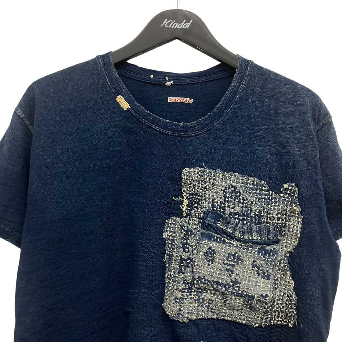 KAPITAL ボロ刺し子Tシャツ 古着・中古-3枚目のアイテム画像