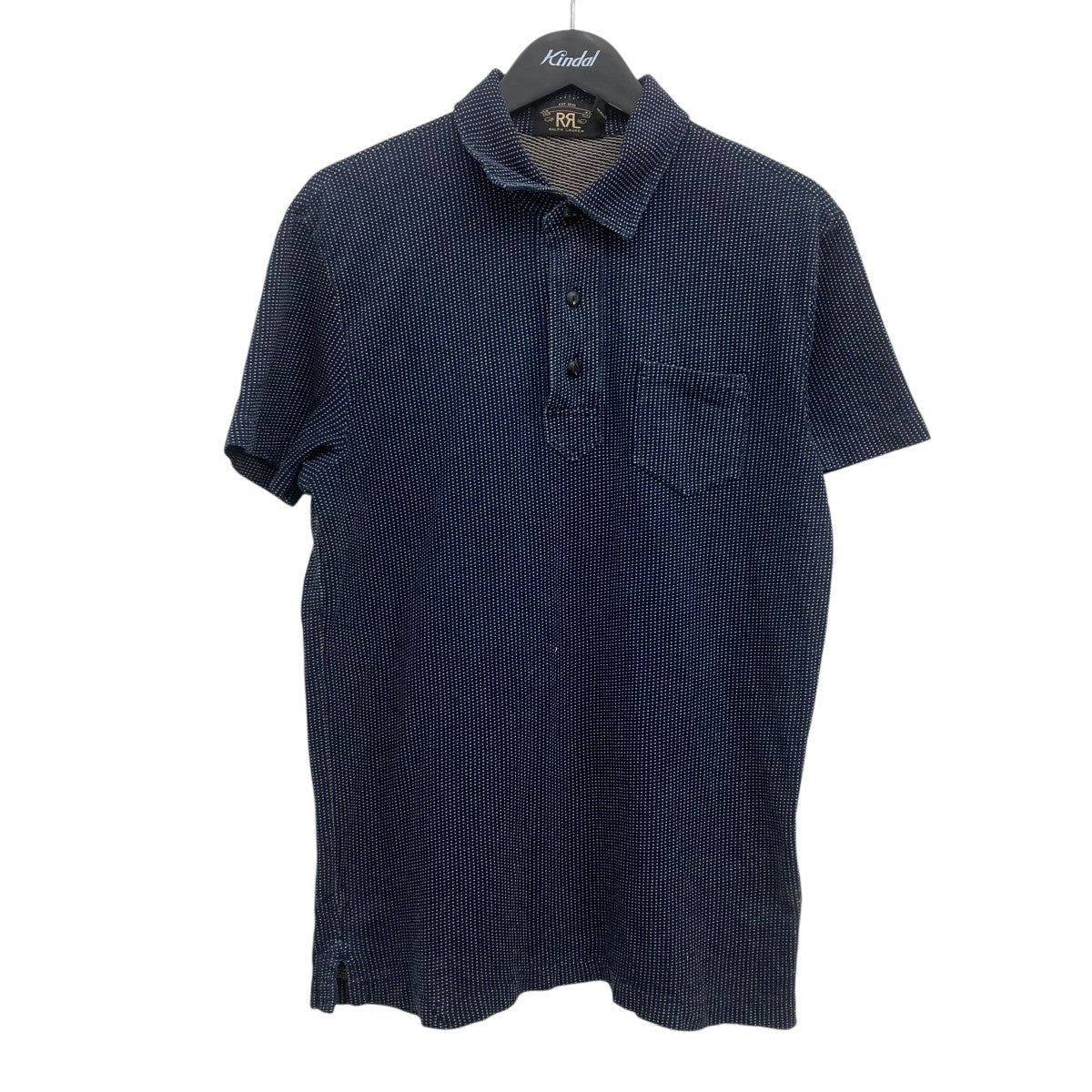 RRL バーズアイドットポロシャツ 古着・中古-1枚目のアイテム画像