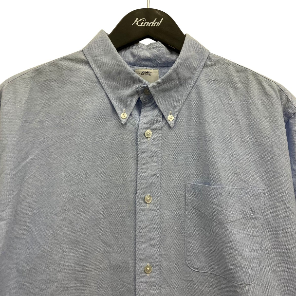 VISVIM BALMAT V+V OXFORD L S SHIRT ロングスリーブシャツ 古着・中古-3枚目のアイテム画像