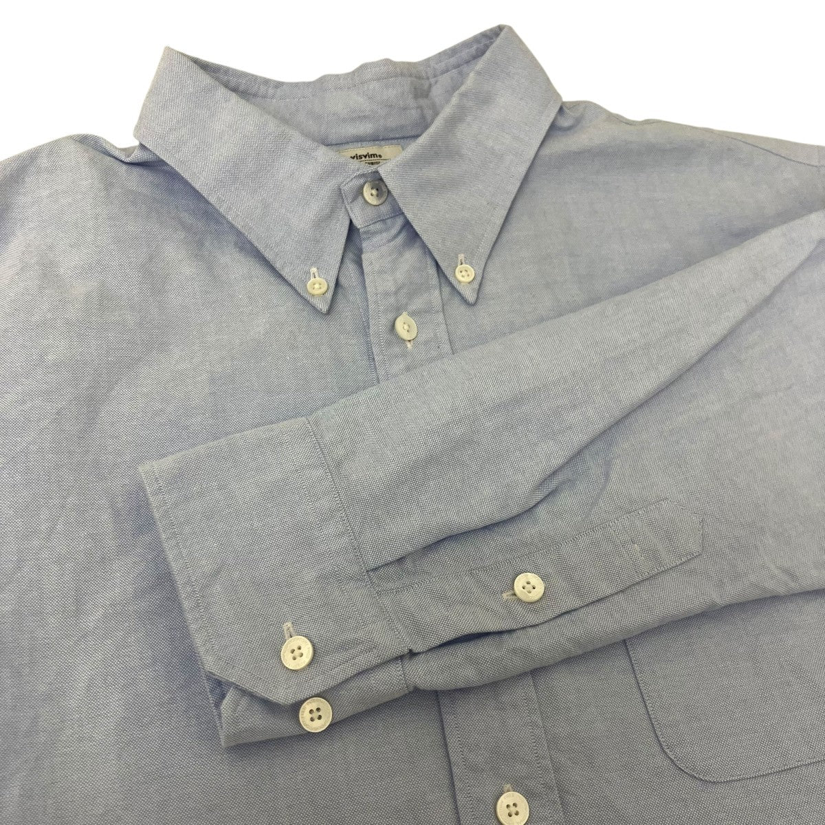 VISVIM BALMAT V+V OXFORD L S SHIRT ロングスリーブシャツ 古着・中古-4枚目のアイテム画像