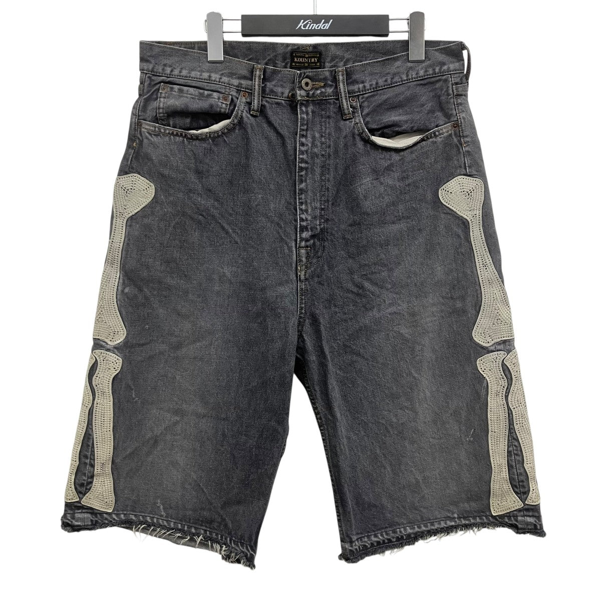 KAPITAL 14oz Denim 5P Shorts デニムボーンハーフパンツ 古着・中古-1枚目のアイテム画像