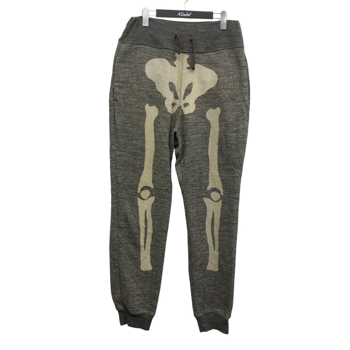 KAPITAL ボーンプリントスウェットロングパンツ 古着・中古-1枚目のアイテム画像
