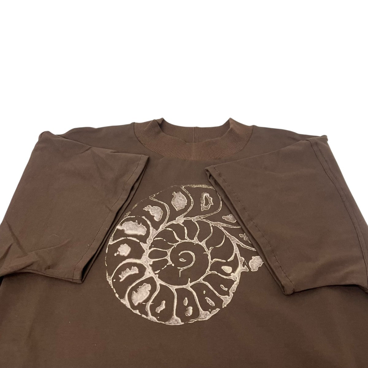 DEGREMONT アンモナイトプリントTシャツ 古着・中古-4枚目のアイテム画像