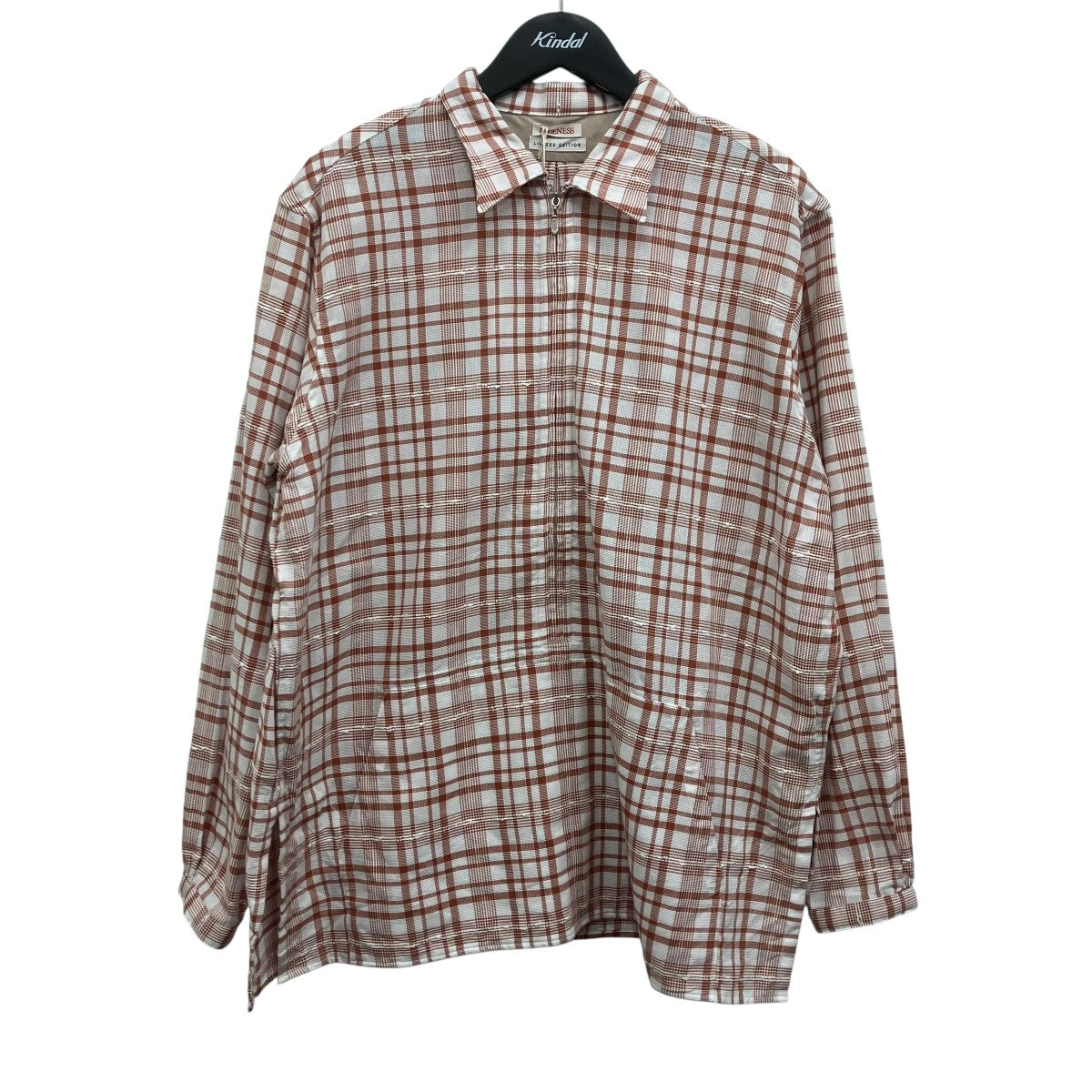 NICENESS GIGLI Long Zip Pullover Shirt プルオーバージップシャツ 古着・中古-1枚目のアイテム画像