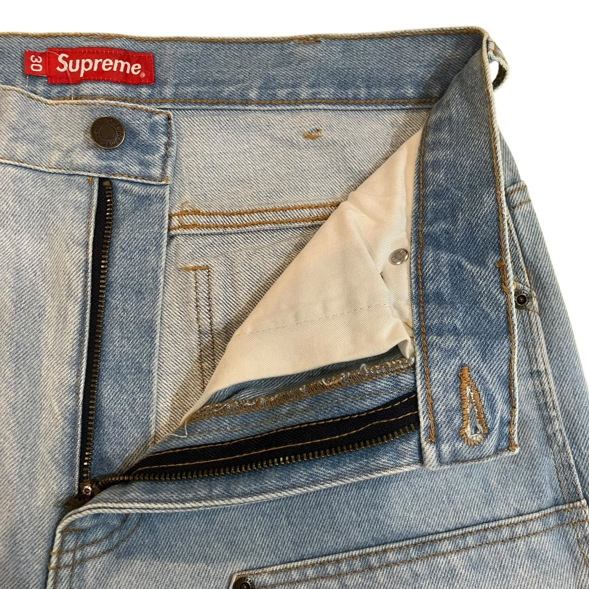 Supreme DOUBLE KNEE Ｄenim Utility Pantデニムパンツ 古着・中古-3枚目のアイテム画像