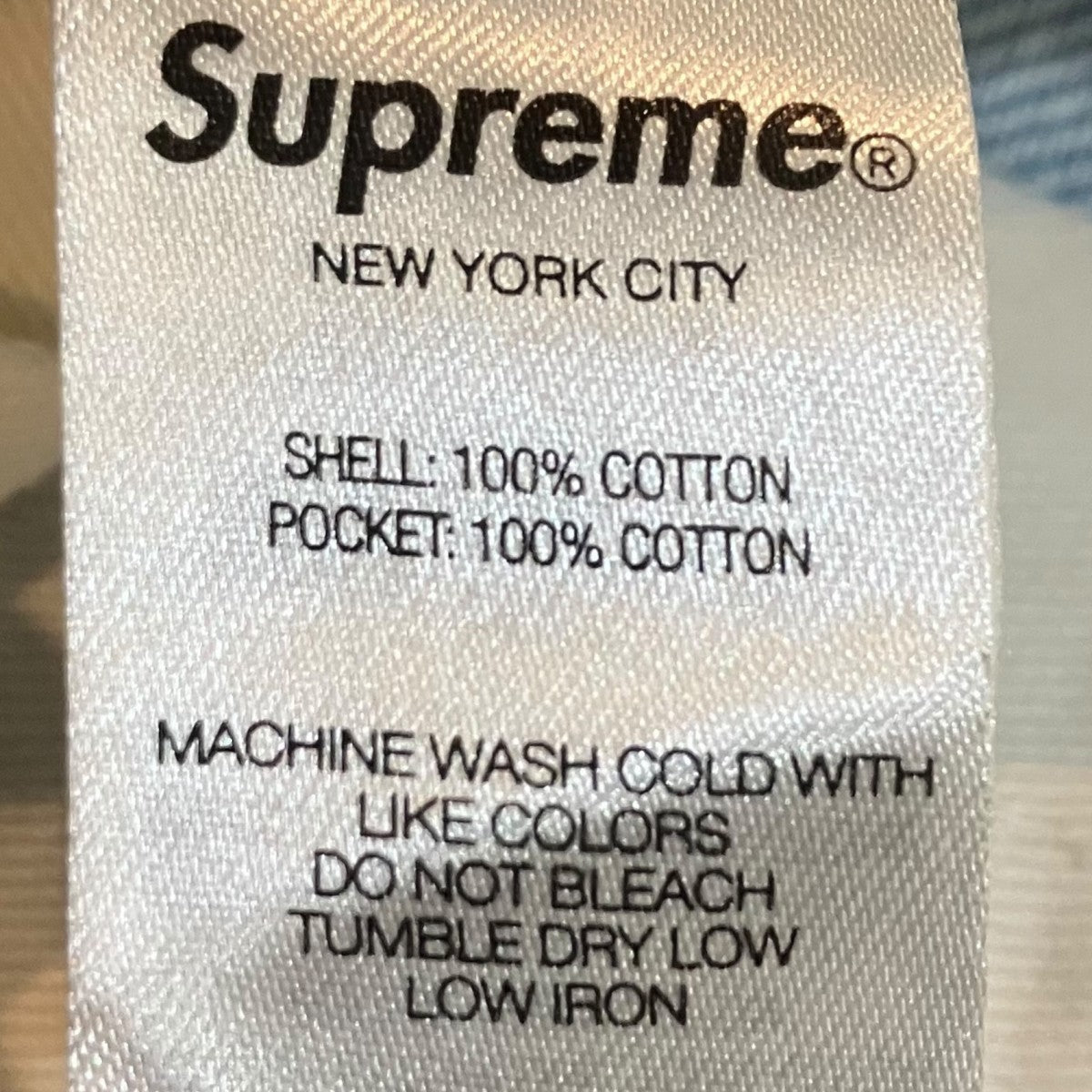 Supreme DOUBLE KNEE Ｄenim Utility Pantデニムパンツ 古着・中古-6枚目のアイテム画像