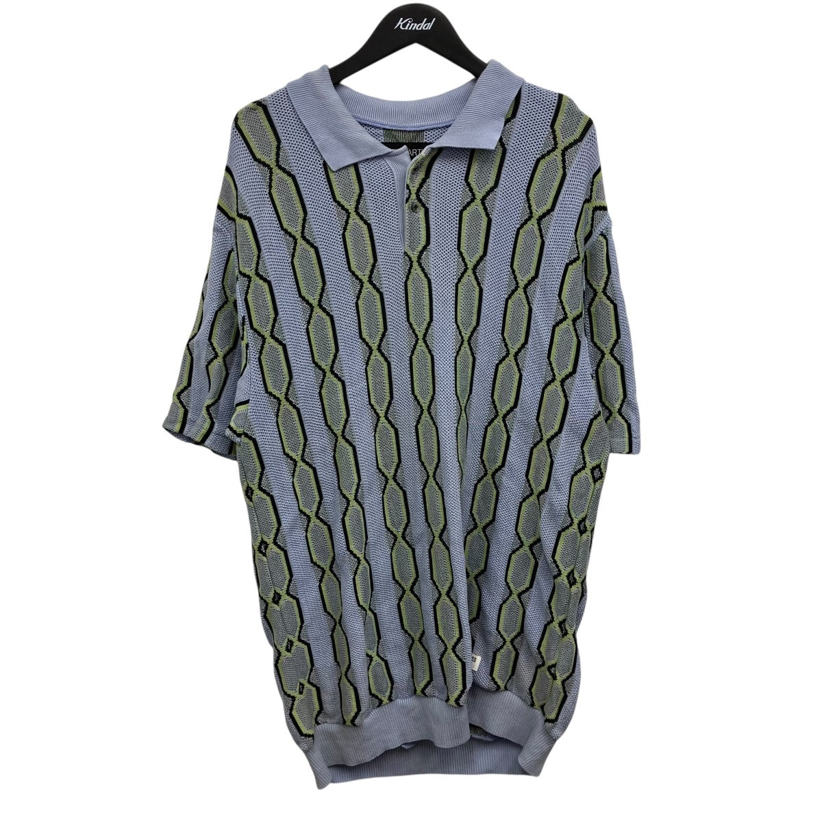 WACKO MARIA ニットポロシャツ 古着・中古-1枚目のアイテム画像