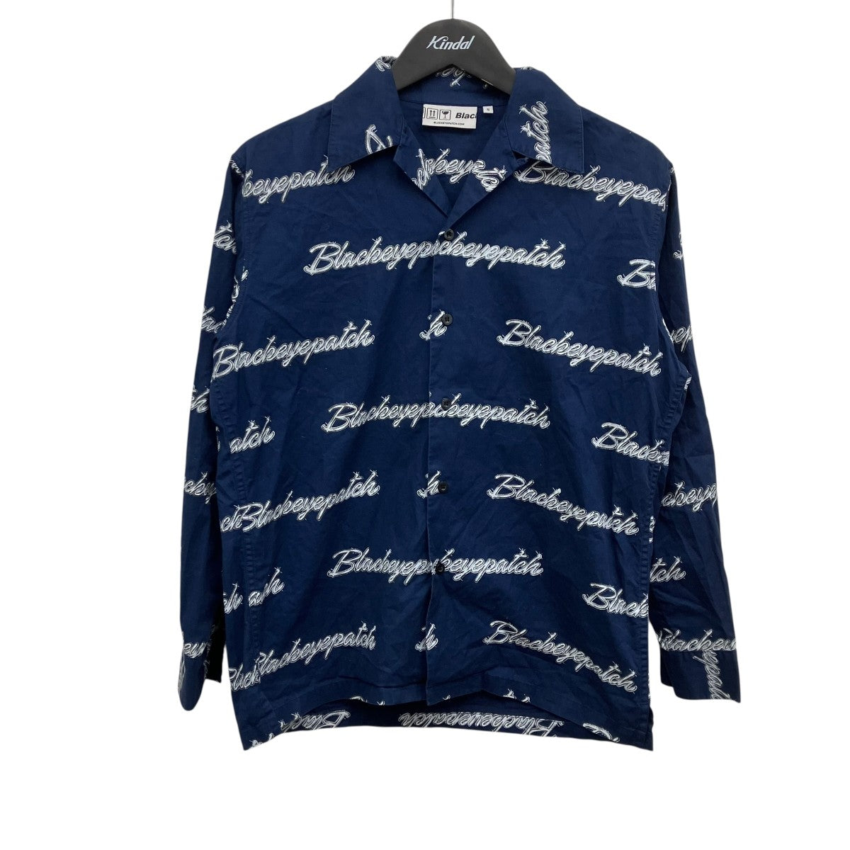 BlackEyePatch 開襟シャツ 古着・中古-1枚目のアイテム画像