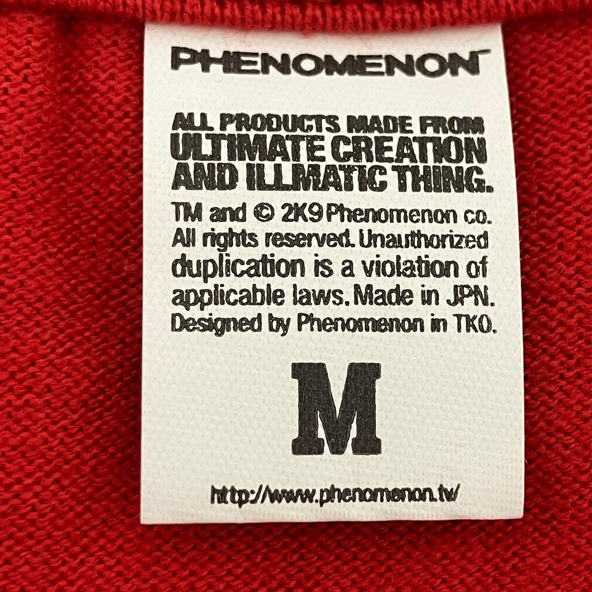 PHENOMENON プリントTシャツ 古着・中古-5枚目のアイテム画像