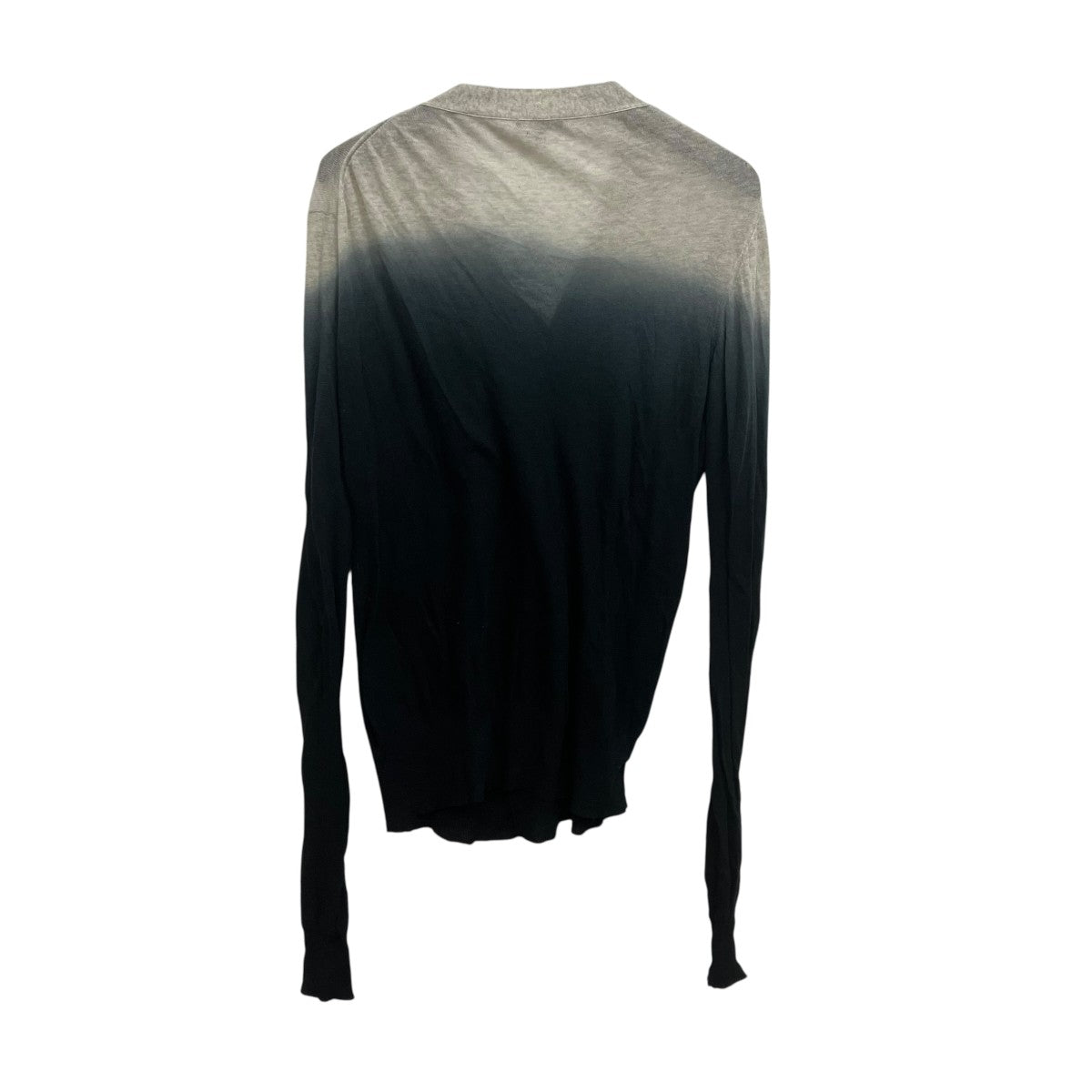 ANN DEMEULEMEESTER グラデーションニットカーディガン 古着・中古-2枚目のアイテム画像