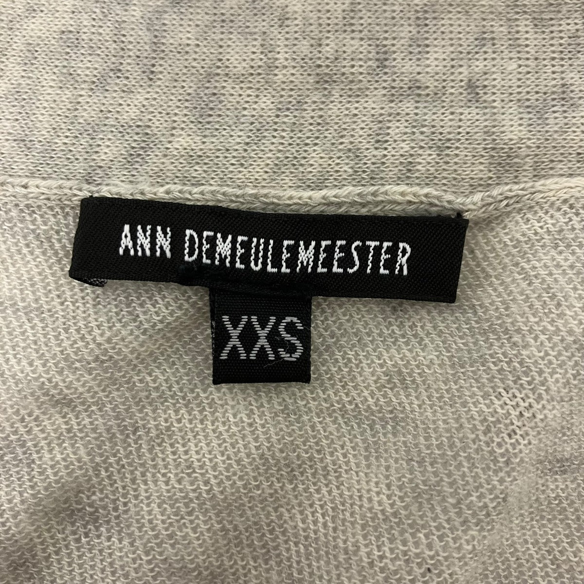 ANN DEMEULEMEESTER グラデーションニットカーディガン 古着・中古-5枚目のアイテム画像