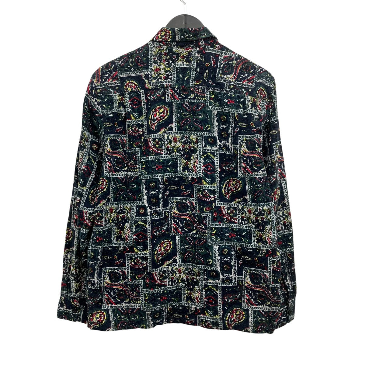 Supreme Broken Paisley Flannel Zip Up Shirtジップアップシャツジャケット 古着・中古-2枚目のアイテム画像