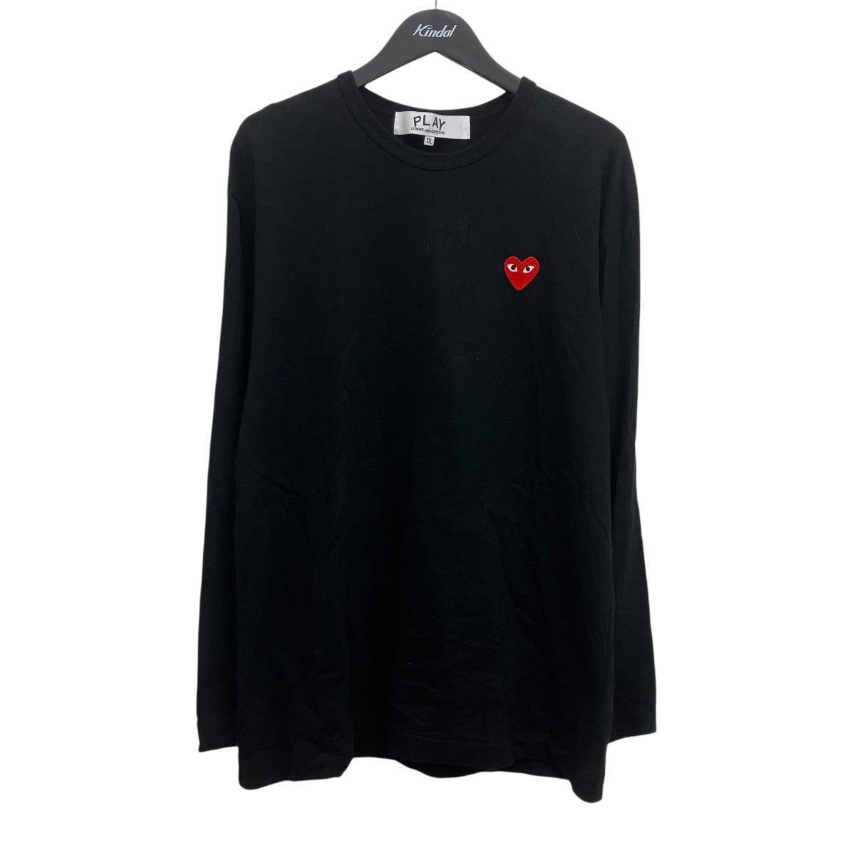 PLAY COMME des GARCONS ハートパッチTシャツ 古着・中古-1枚目のアイテム画像
