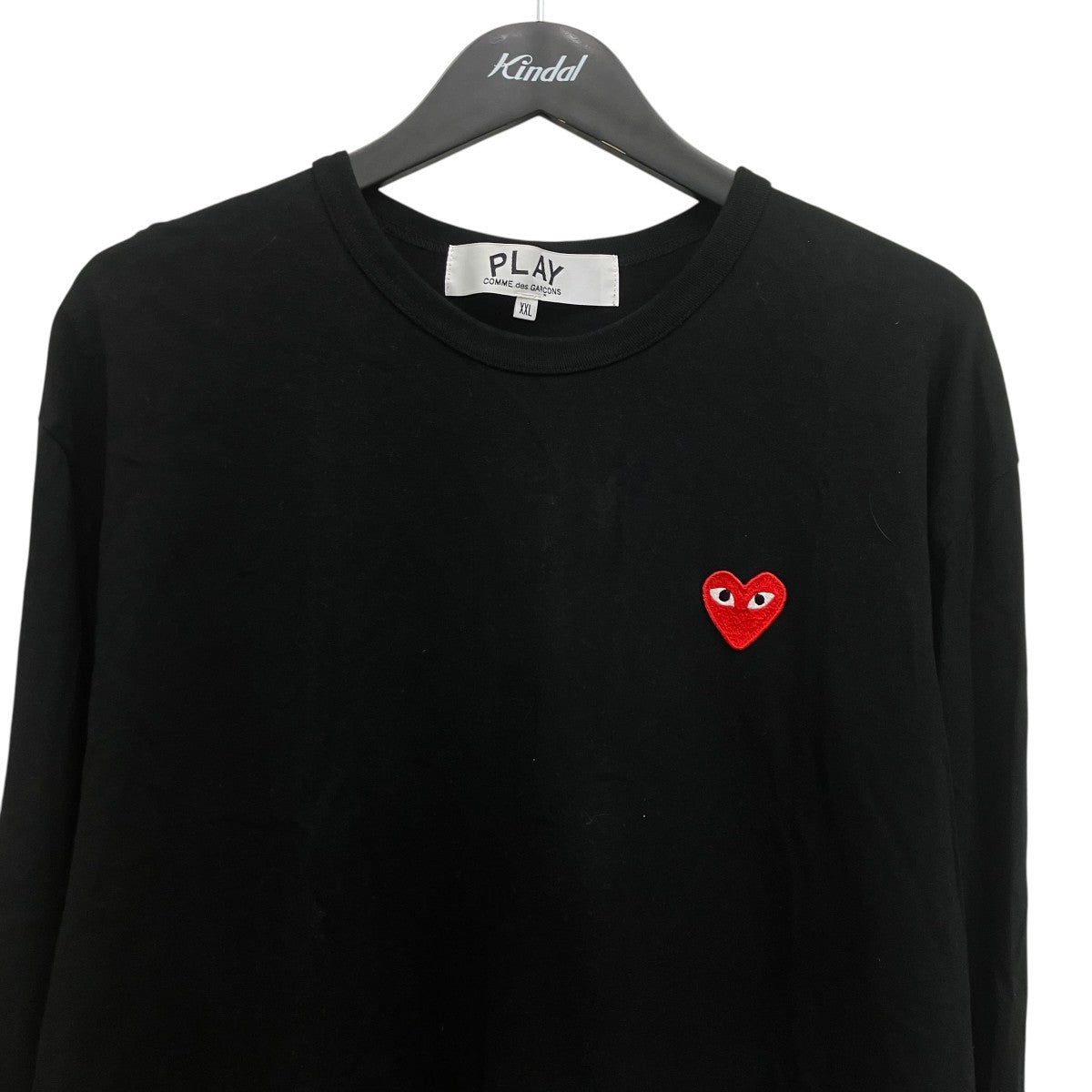 PLAY COMME des GARCONS ハートパッチTシャツ 古着・中古-3枚目のアイテム画像