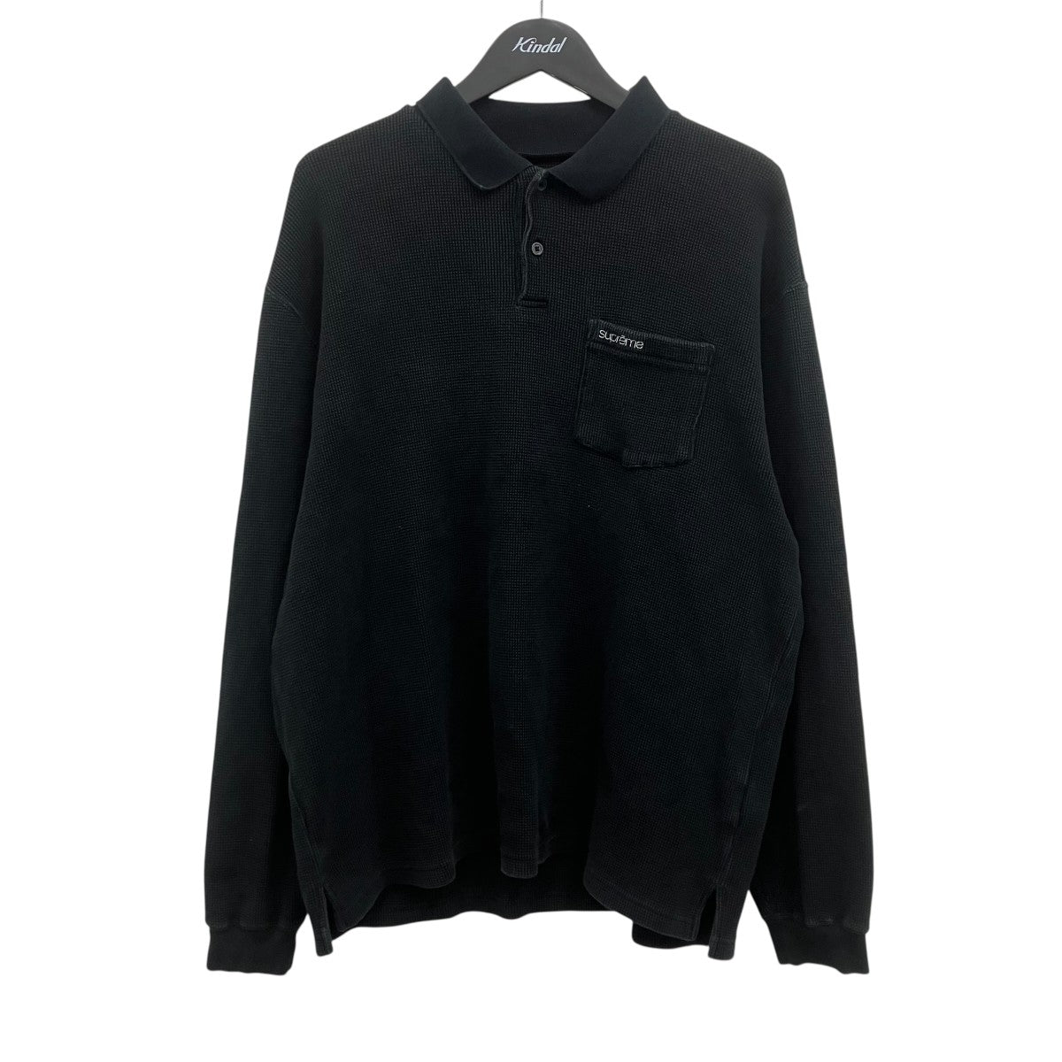 Supreme Thermal L S Poloポロシャツ 古着・中古-1枚目のアイテム画像