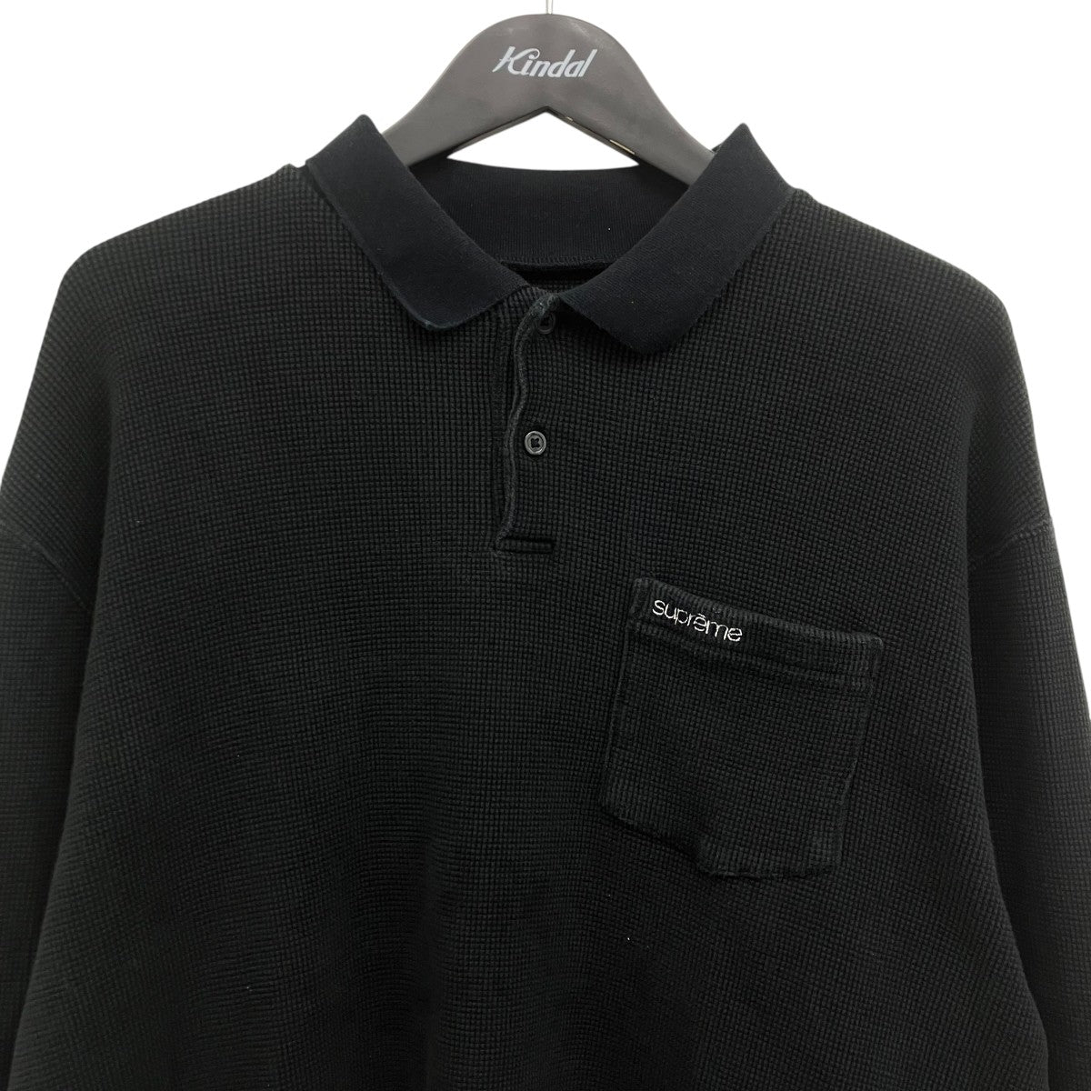 Supreme Thermal L S Poloポロシャツ 古着・中古-3枚目のアイテム画像
