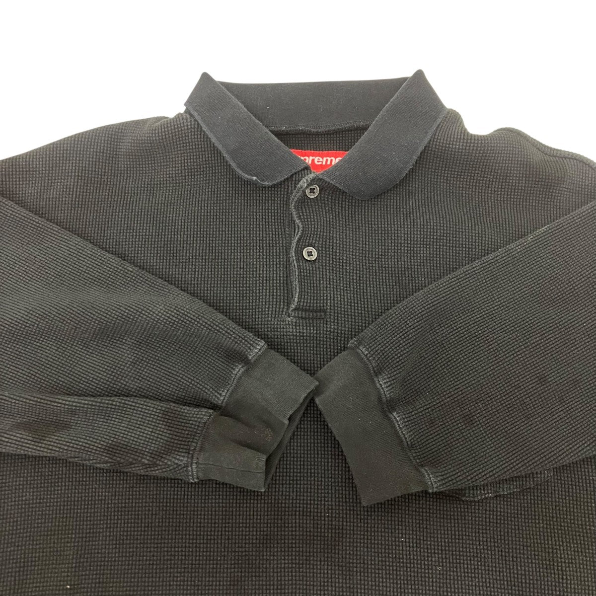 Supreme Thermal L S Poloポロシャツ 古着・中古-6枚目のアイテム画像