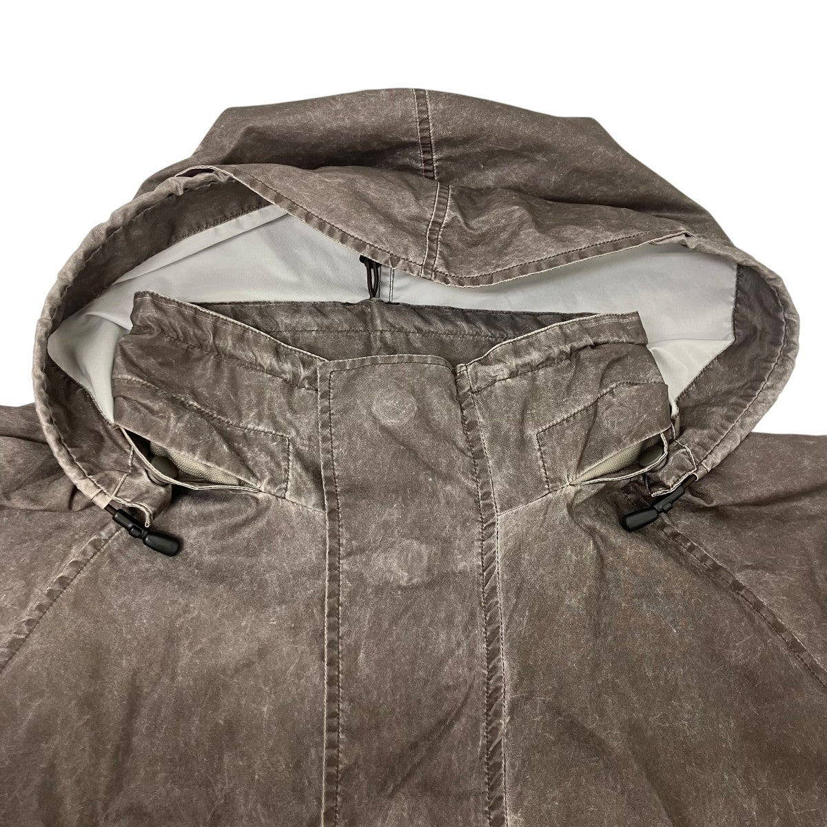 OUR LEGACY HORIZON JACKET Brown Wash Out Nylon ホライズンジャケット 古着・中古-4枚目のアイテム画像