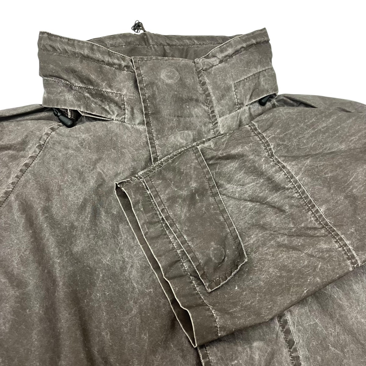 OUR LEGACY HORIZON JACKET Brown Wash Out Nylon ホライズンジャケット 古着・中古-6枚目のアイテム画像
