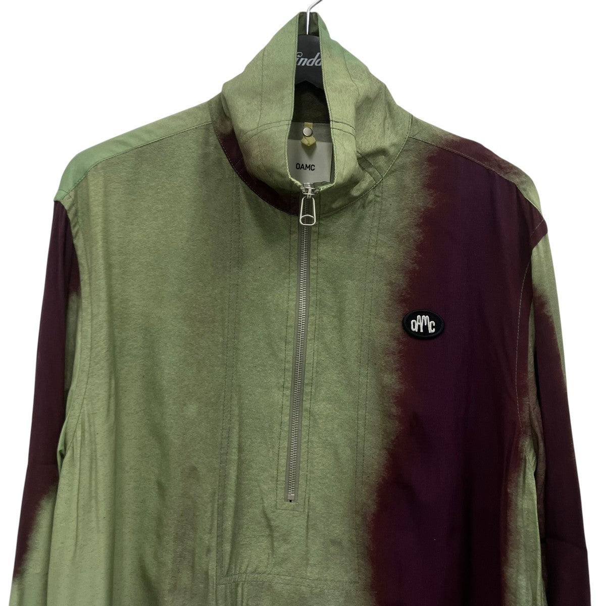 OAMC FLARE SHIRT ハーフジップブルゾン 古着・中古-3枚目のアイテム画像