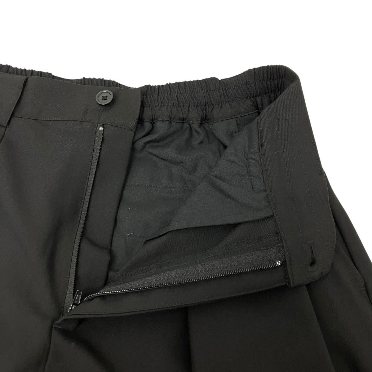 JOURNAL STANDARD relume ダブルプリーツ ヒールカットスラックス 古着・中古-4枚目のアイテム画像