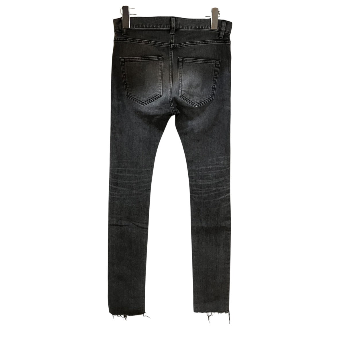 BALENCIAGA 17AW ダメージスキニージーンズ 古着・中古-2枚目のアイテム画像
