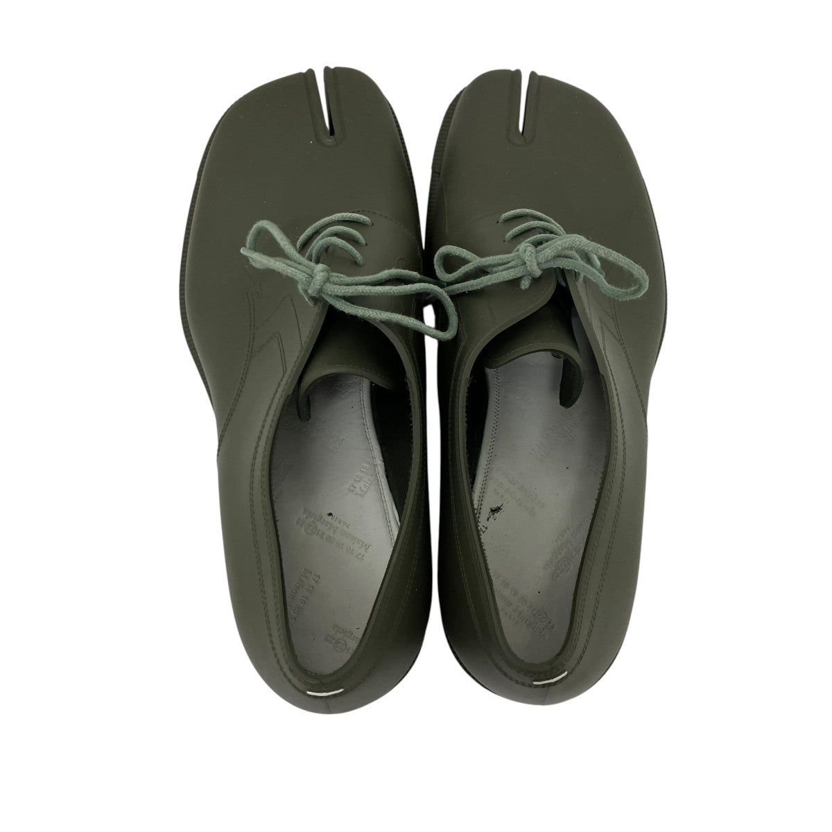 Maison Margiela TABI タビラバーレインシューズ 古着・中古-6枚目のアイテム画像