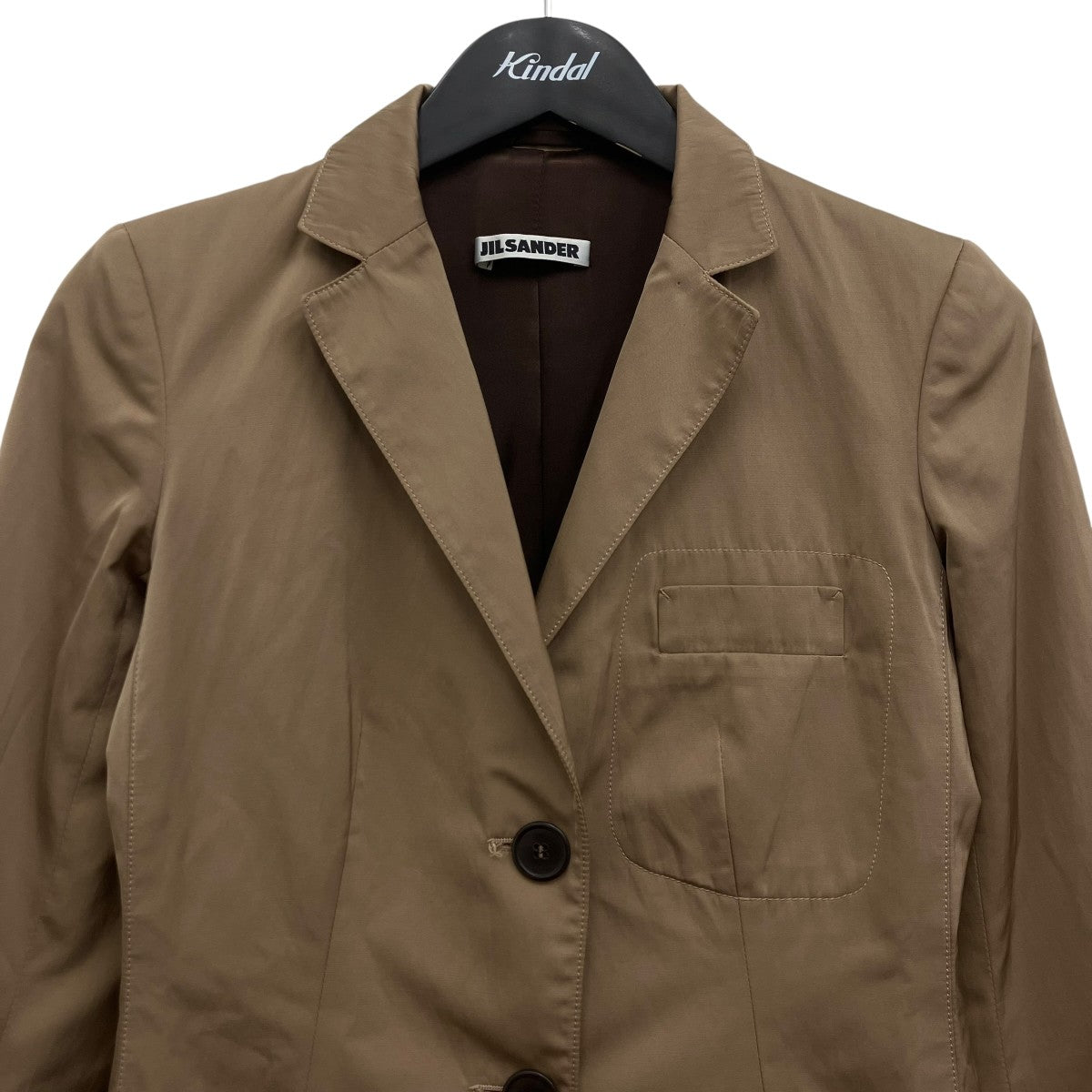 JIL SANDER(ジルサンダー) テーラードジャケット ブラウン サイズ 34