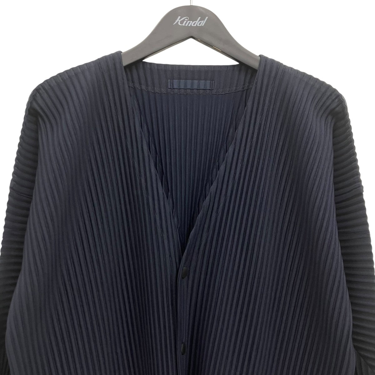 HOMME PLISSE ISSEY MIYAKE プリーツカーディガン 古着・中古-3枚目のアイテム画像
