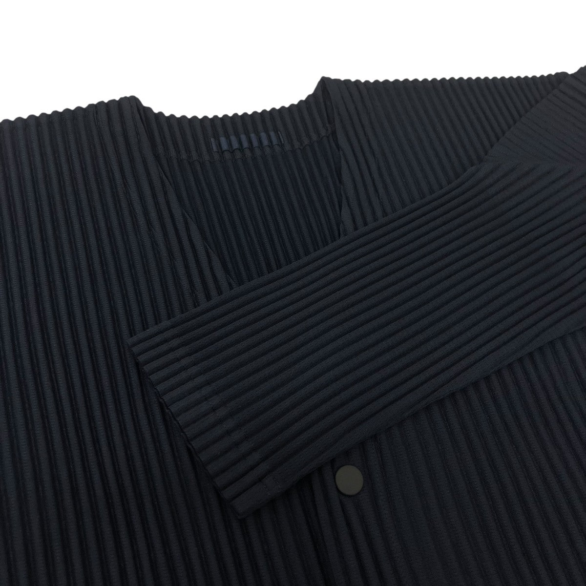 HOMME PLISSE ISSEY MIYAKE プリーツカーディガン 古着・中古-4枚目のアイテム画像