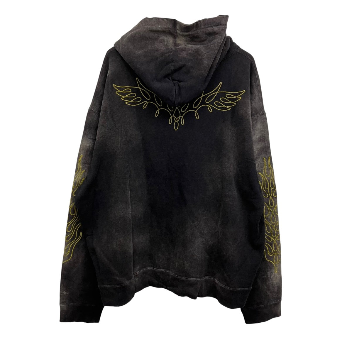 KAMIYA 24AW ロープ ブリーチド ジップアップフーディ 古着・中古-2枚目のアイテム画像