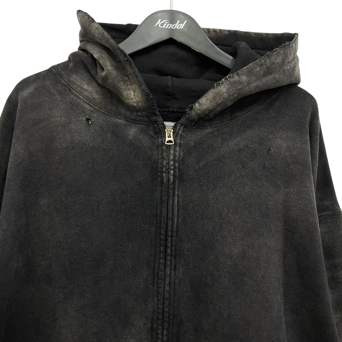 KAMIYA 24AW ロープ ブリーチド ジップアップフーディ 古着・中古-3枚目のアイテム画像