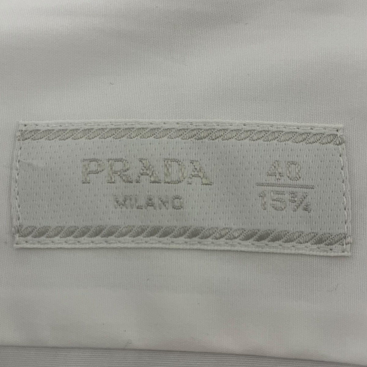 PRADA エポレットシャツ 古着・中古-5枚目のアイテム画像