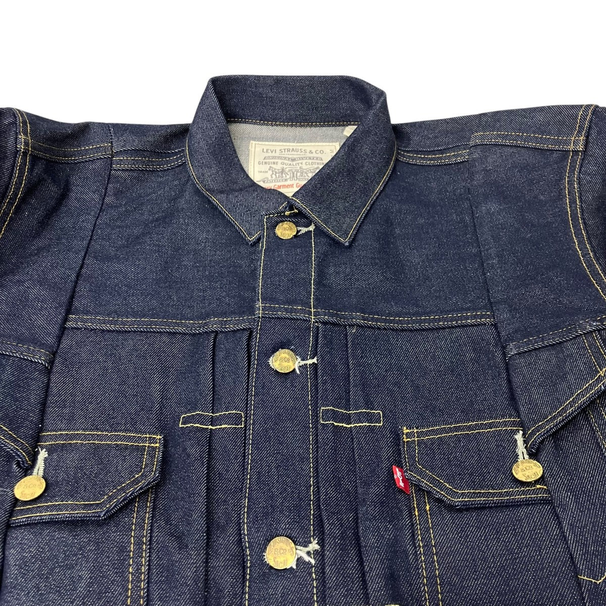 sacai×LEVI’S デニムジャケット 古着・中古-5枚目のアイテム画像