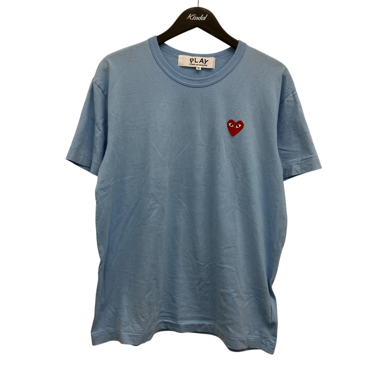 PLAY COMME des GARCONS ロゴワッペンTシャツ 古着・中古-1枚目のアイテム画像