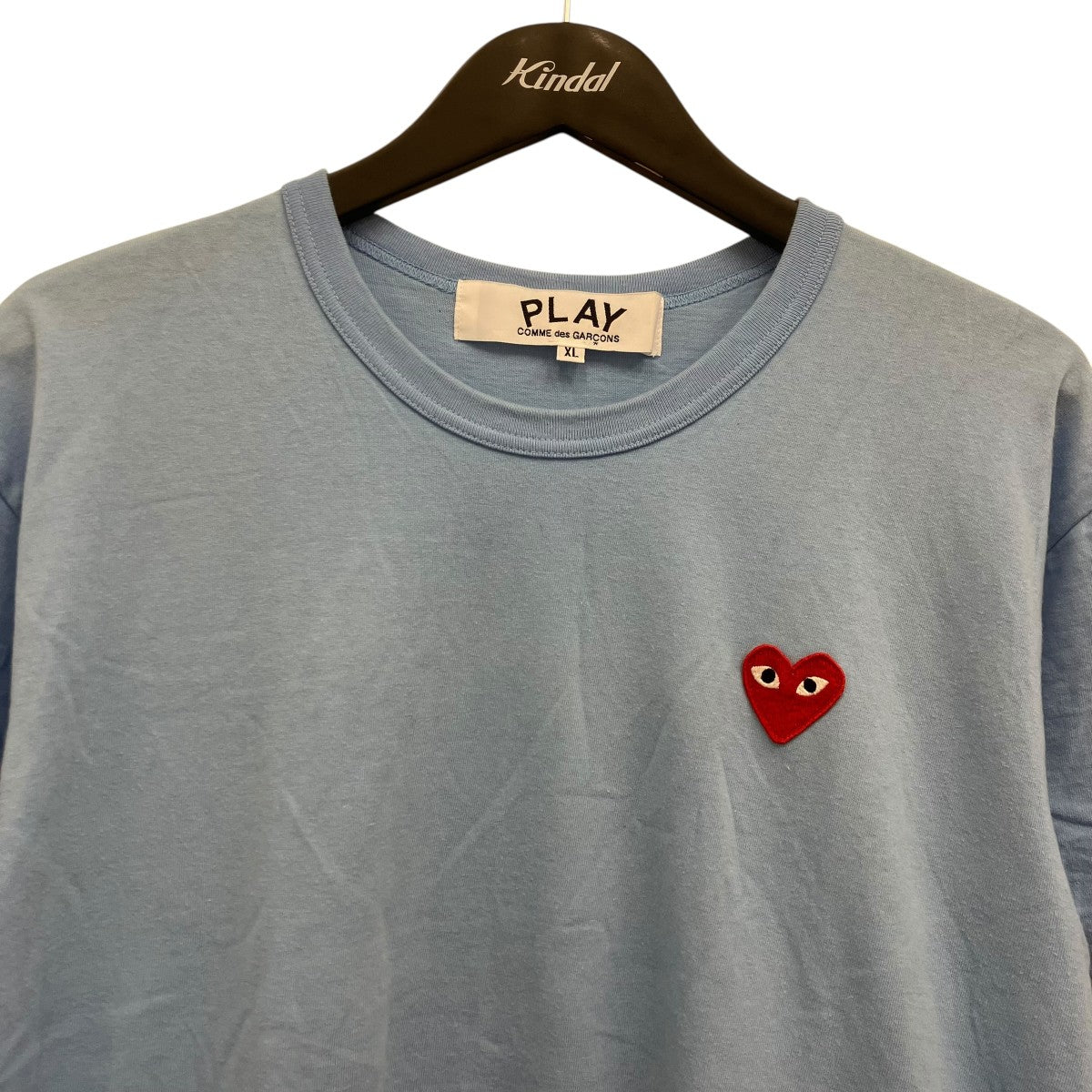 PLAY COMME des GARCONS ロゴワッペンTシャツ 古着・中古-3枚目のアイテム画像