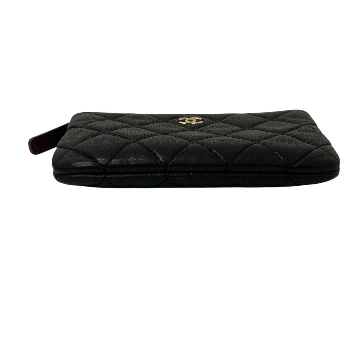 CHANEL キャビアスキン ジップポーチ 古着・中古-4枚目のアイテム画像