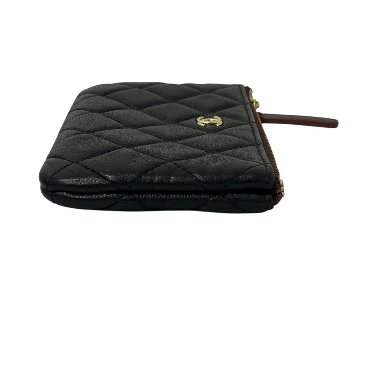 CHANEL キャビアスキン ジップポーチ 古着・中古-5枚目のアイテム画像