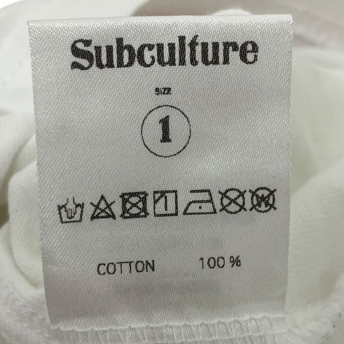 Subculture プリントTシャツ 古着・中古-4枚目のアイテム画像