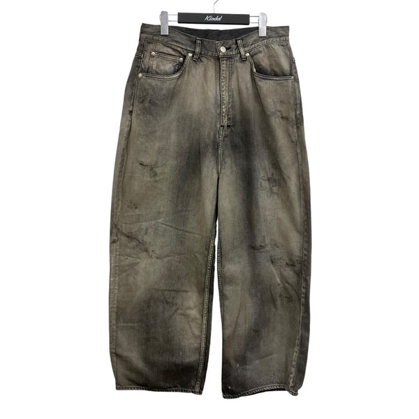ANCELLM(アンセルム) #05 AGING type-C ダメージ加工ワイドデニム ANC
